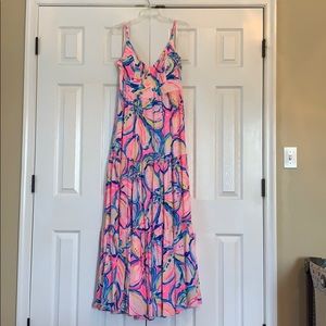 EUC size 8 Lilly Pulitzer Melody Maxi